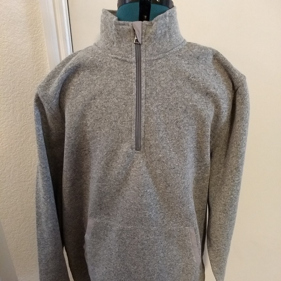 J. Crew Other - J Crew Mercantile Mens Gray 1/4 Zip Sweater